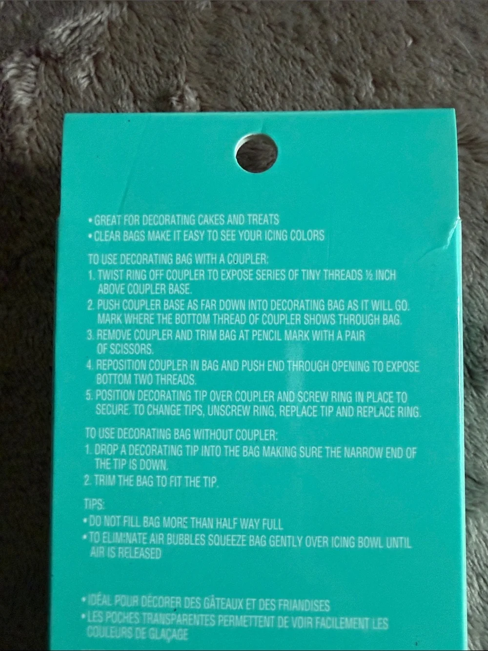 Celebrate It Teal Decorating Bags - Teal Cake Piping Set (12 pc)